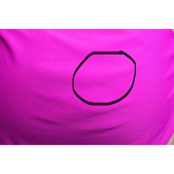 Catalina Orchid Burst Drawstring Sides Swim Hipster Bottom sz‎ MEDIUM (8-10) - Picture 9 of 10